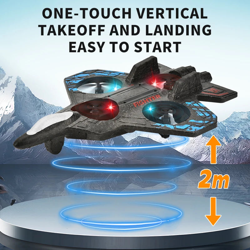 Smart RC Fighter Plane  3 Flight Modes with Advanced Stabilization System