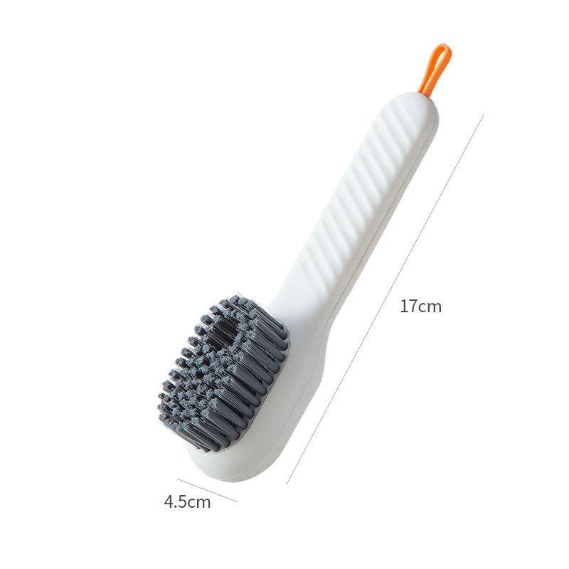 Multifunctional Liquid Brush  Quick Push Cleaning Tool for Shoes, Clothes, and Home Use