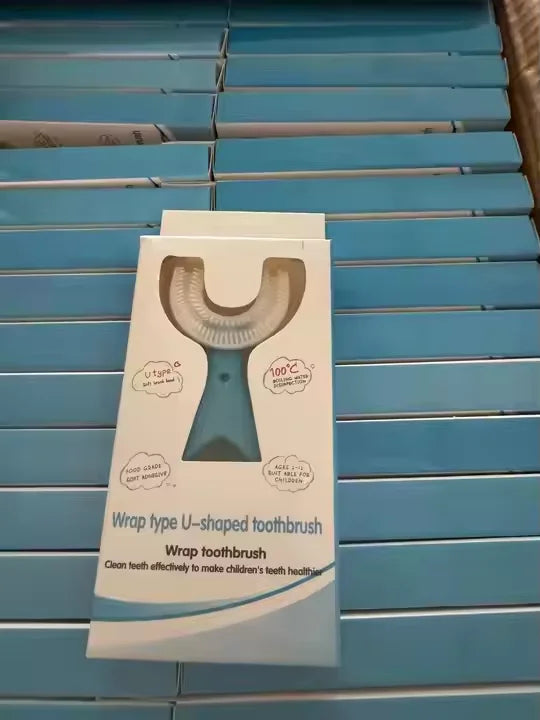 Baby U-Shape Toothbrush 3–5 Years 360° Soft Brush for Easy Oral Care