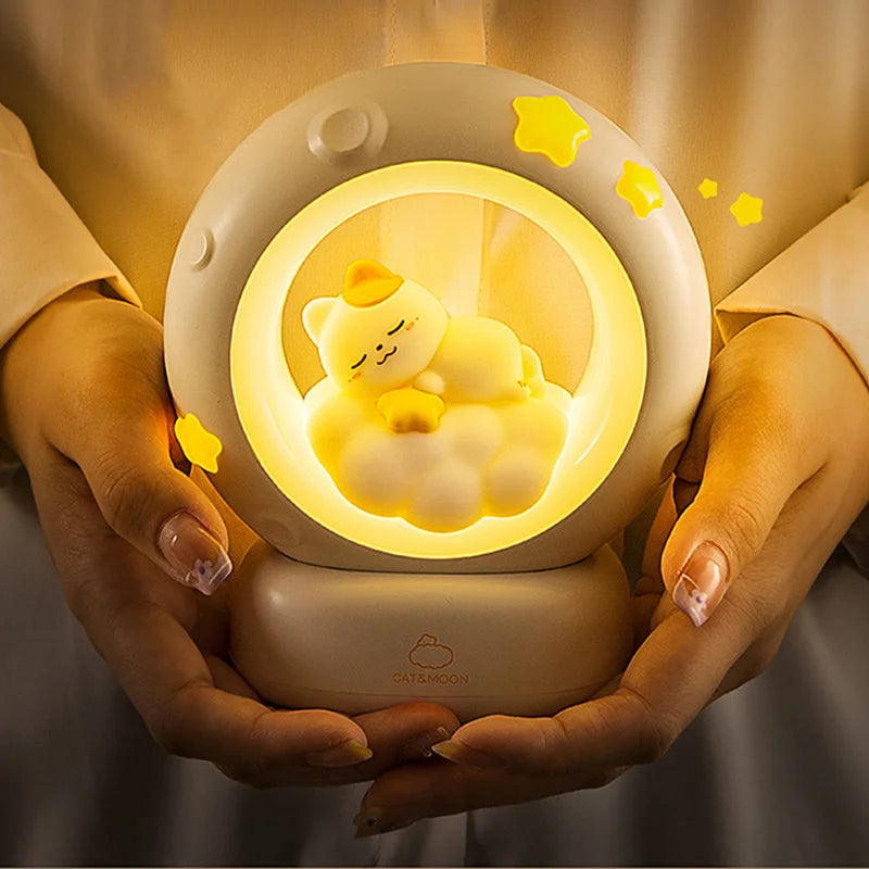 Adorable 3D Night Light  Soft Glow for Bedroom Comfort & Aesthetic Décor