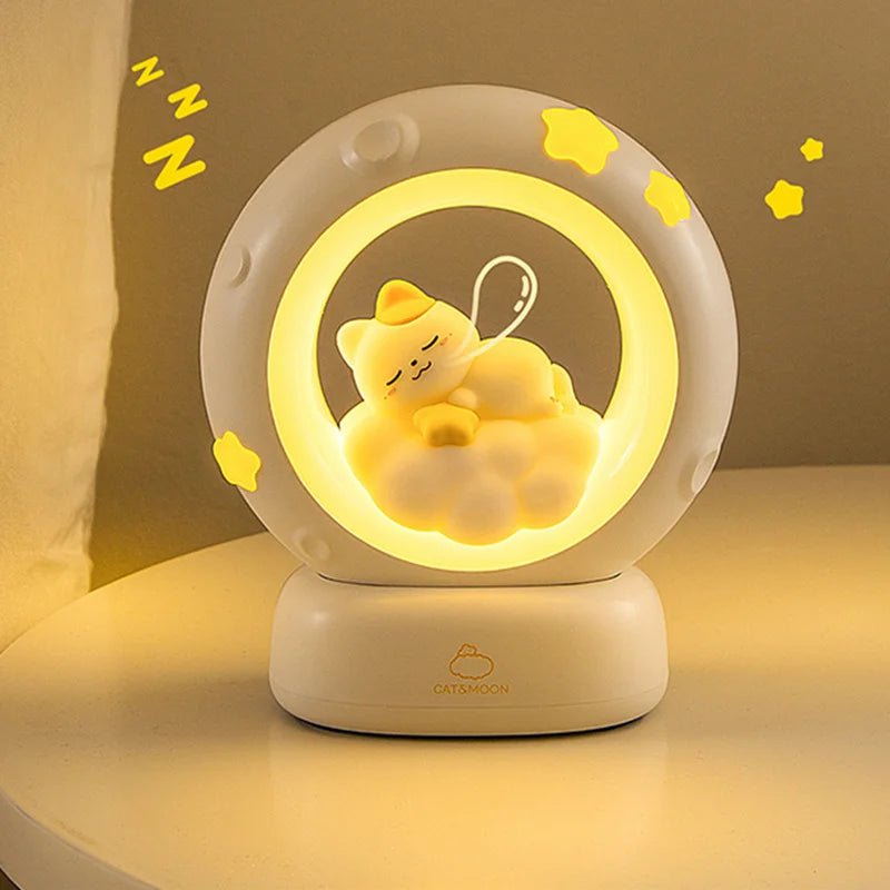 Adorable 3D Night Light  Soft Glow for Bedroom Comfort & Aesthetic Décor