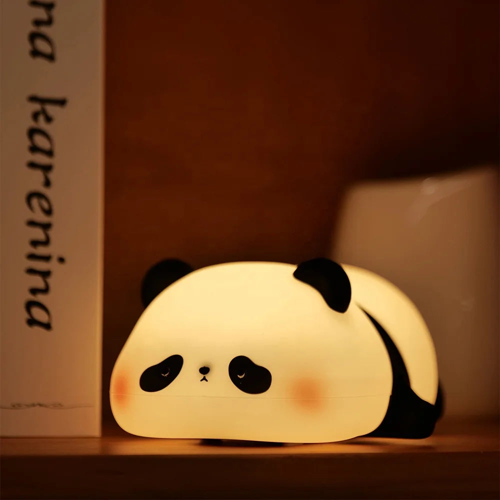 Cute Lazy Panda LED Light