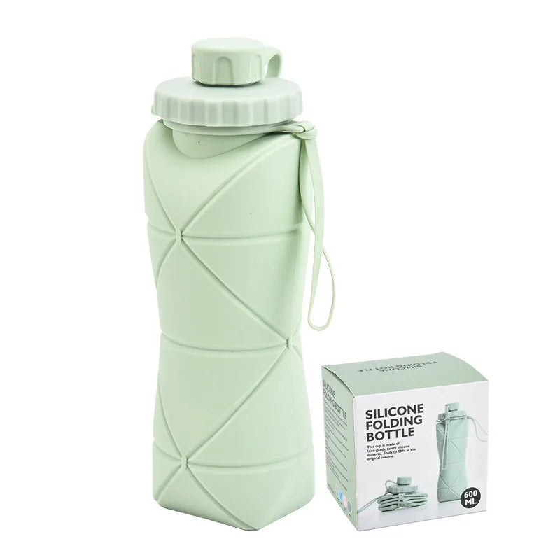 Foldable Silicone Bottle  Durable & Safe for Outdoor Adventures