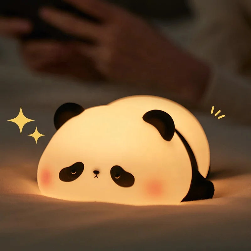 Cute Lazy Panda LED Light