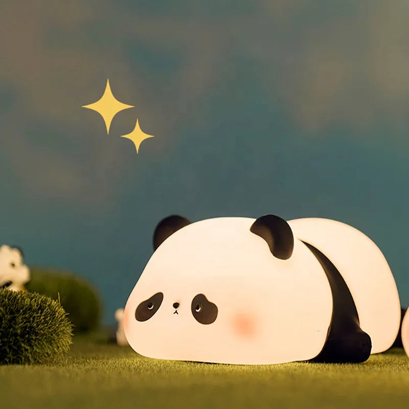 Cute Lazy Panda LED Light